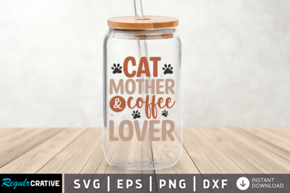 Cat Mother Coffee Lover Svg Design Graphics and Crafts Review