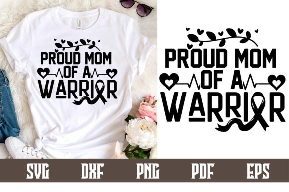 Proud Mom of a Warrior Svg Graphics and Crafts Review
